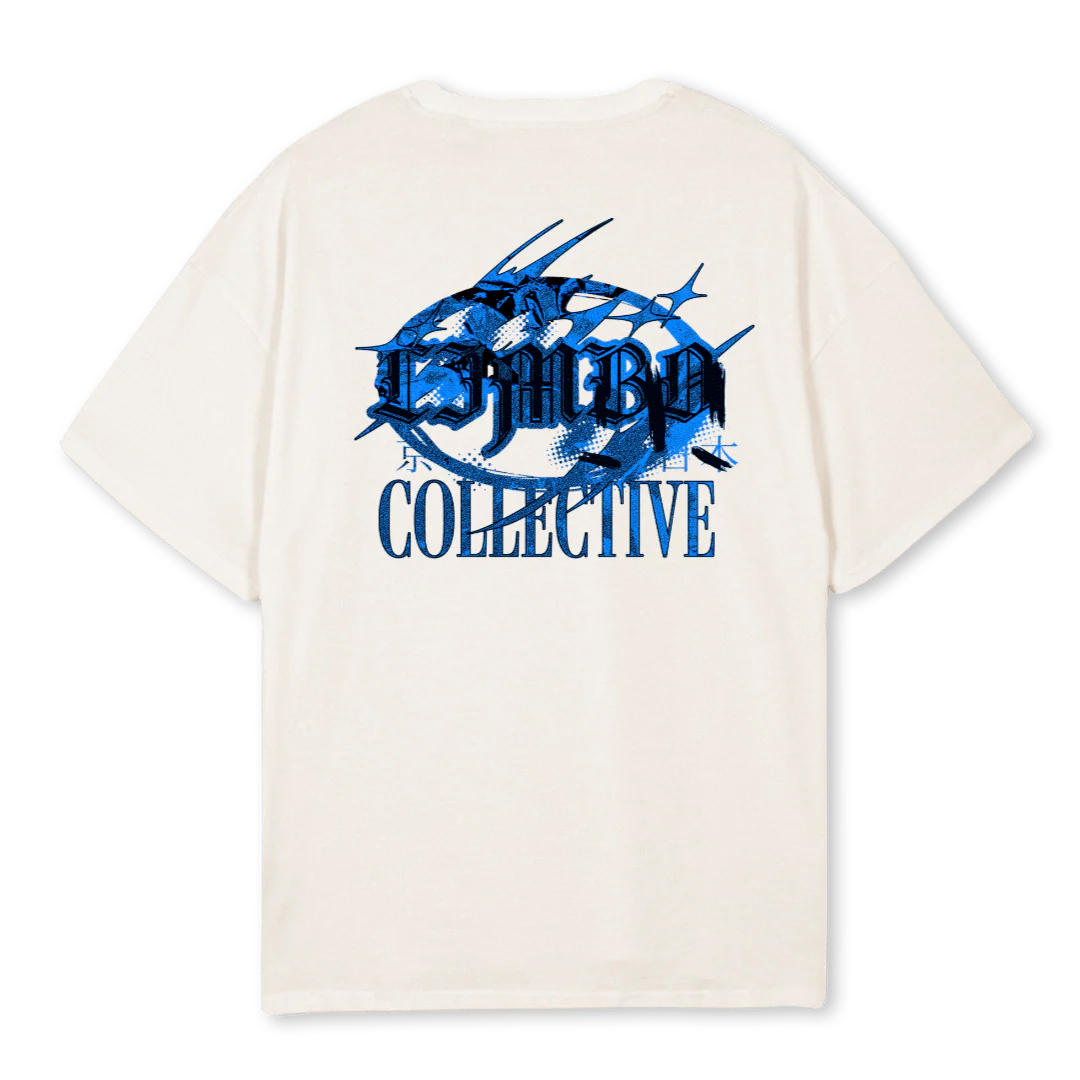 BLUECOLLECTIVE Vintage White Oversized Tee. - Image 2