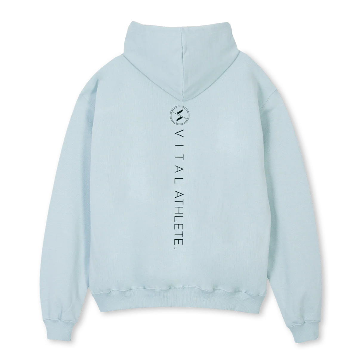 BLUEHOOD Cold Blue Oversized Hoodie. - Image 2