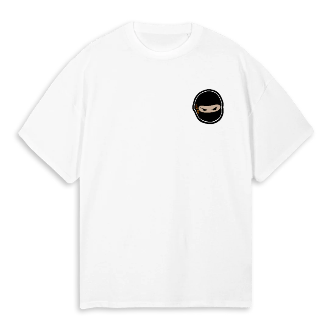 BLUEPRINT CARTOON T White Oversized Tee.