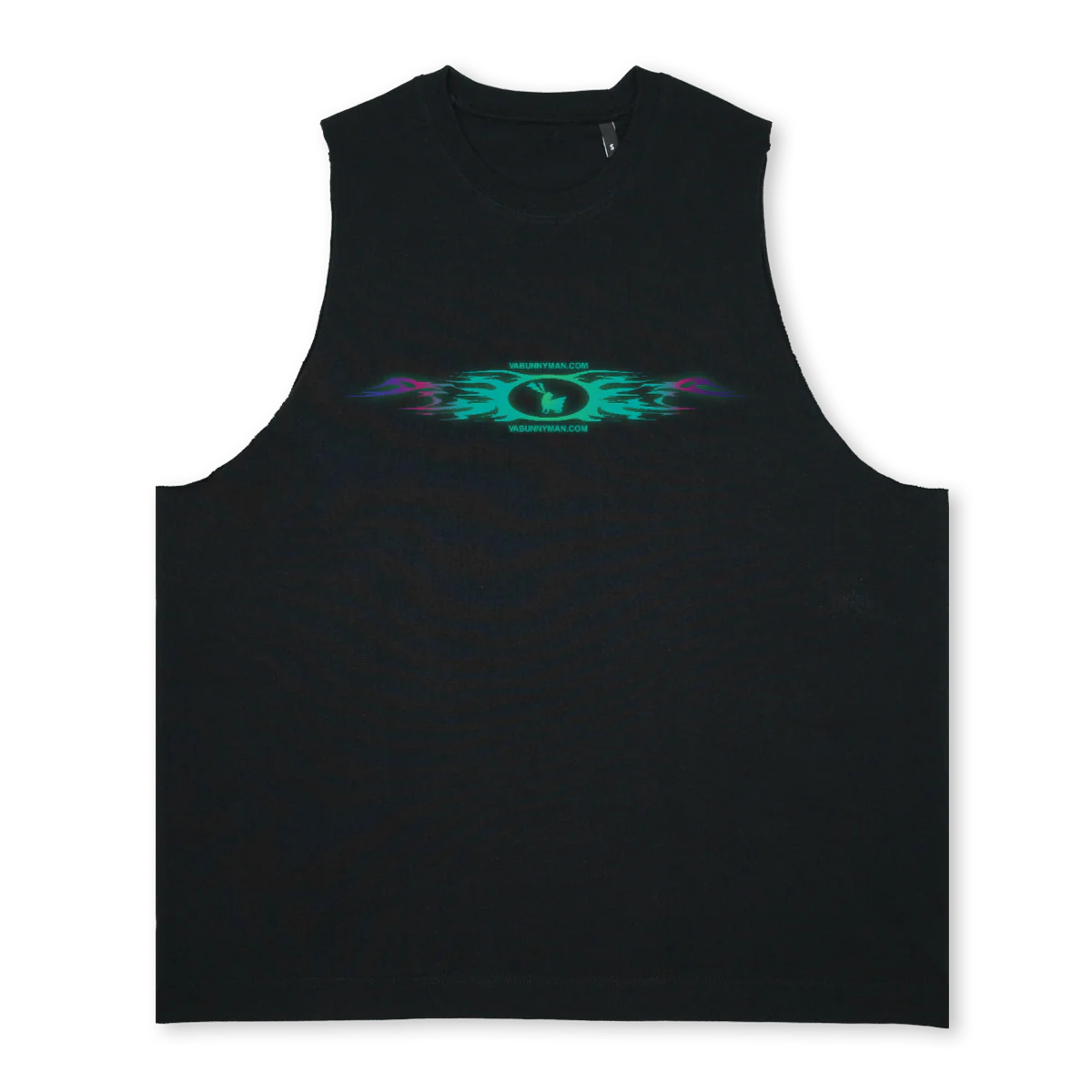 BMAN Deep Black Oversized Vest.