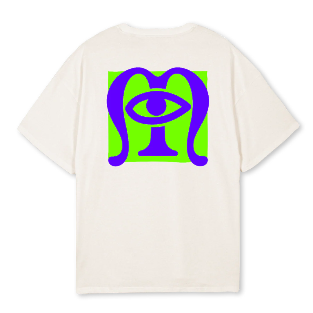 BOB Vintage White Oversized Tee. - Image 2