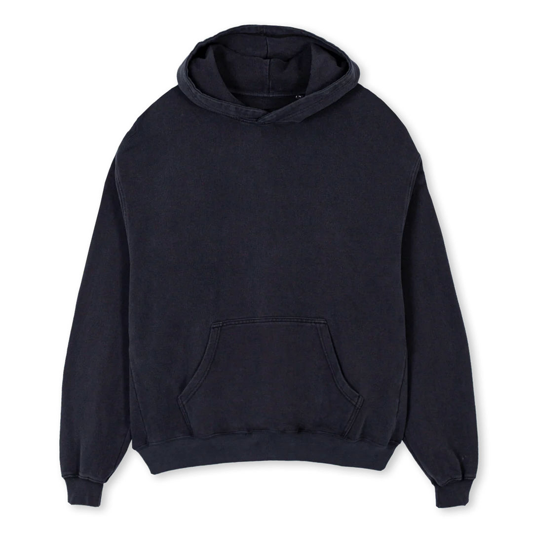 BOGO BACK Vintage Black Oversized Hoodie. - Image 2