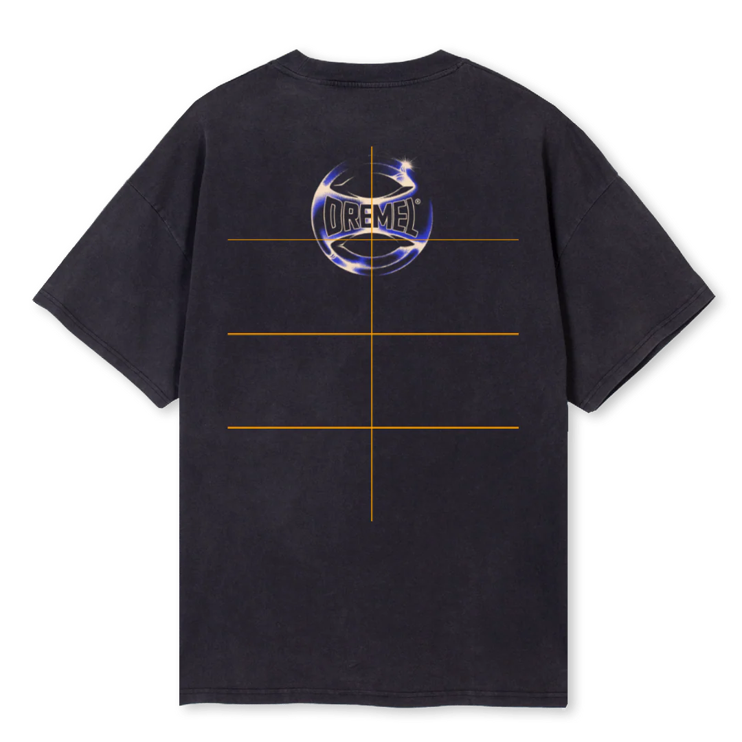 BOSCH Vintage Black Oversized Tee. - Image 2