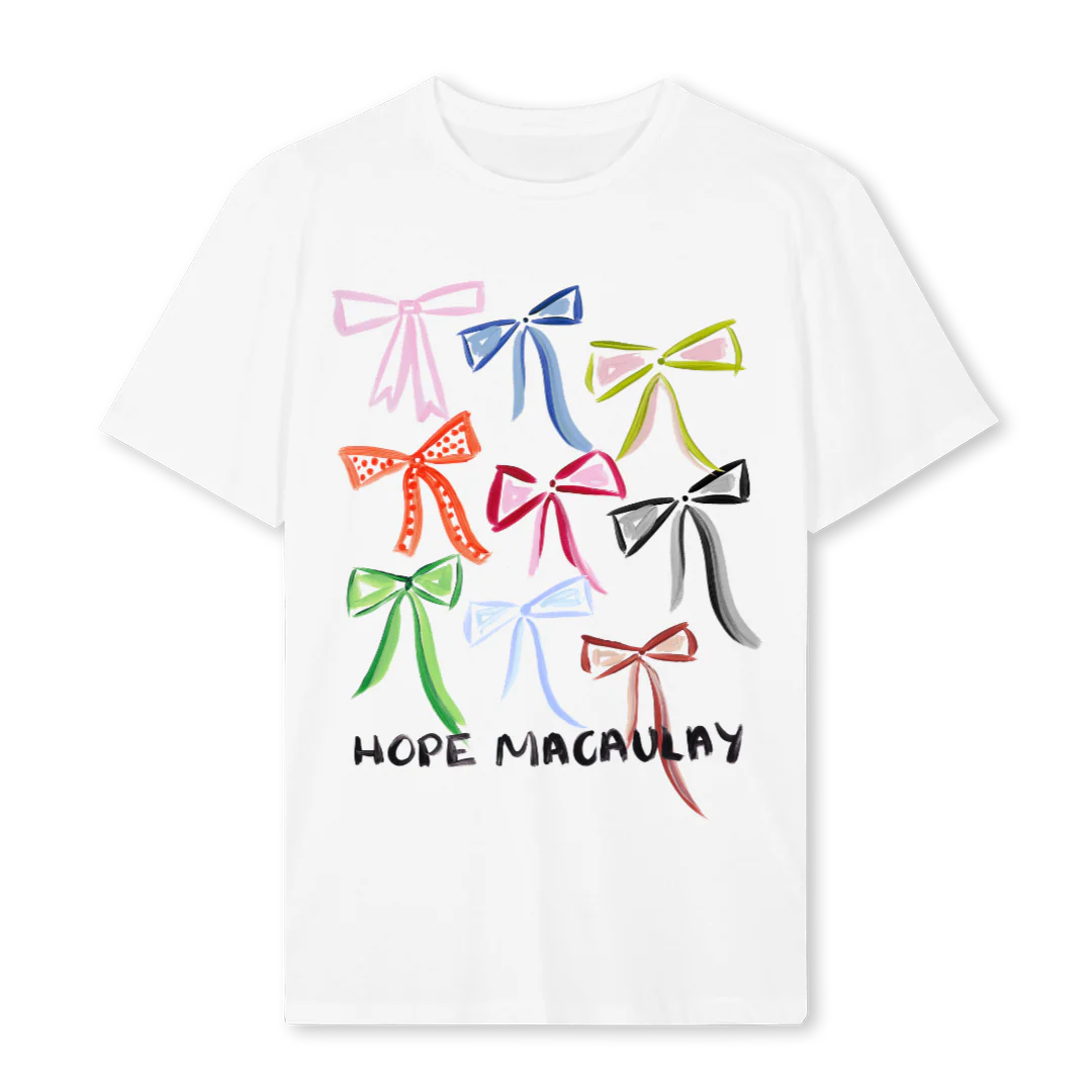 BOWTEE White Regular Tee.
