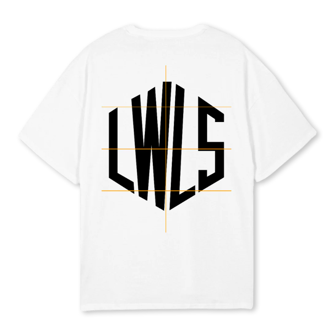 BOX White Oversized Tee. - Image 2