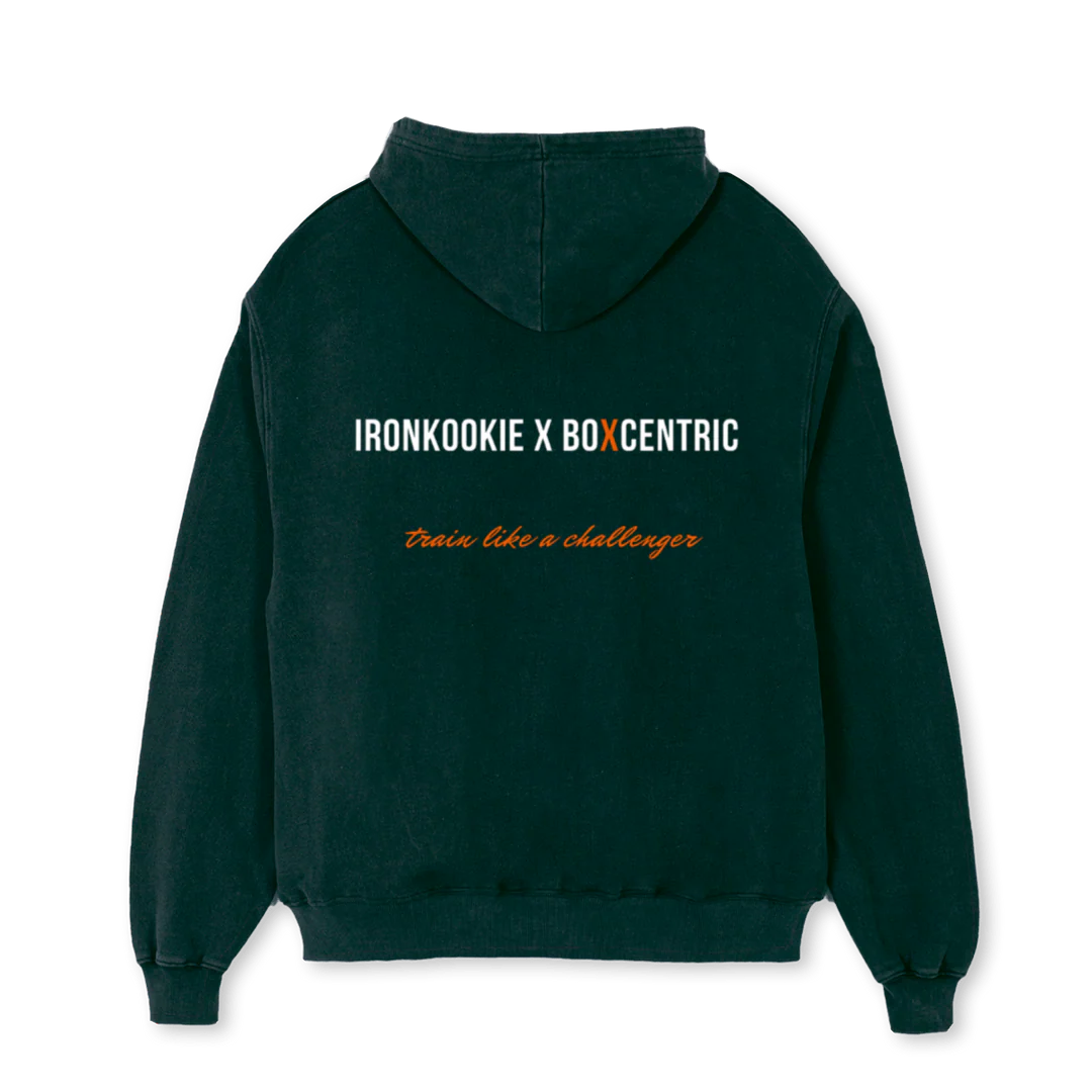 BOXCENTRIC GREEN Wild Green Oversized Hoodie. - Image 2