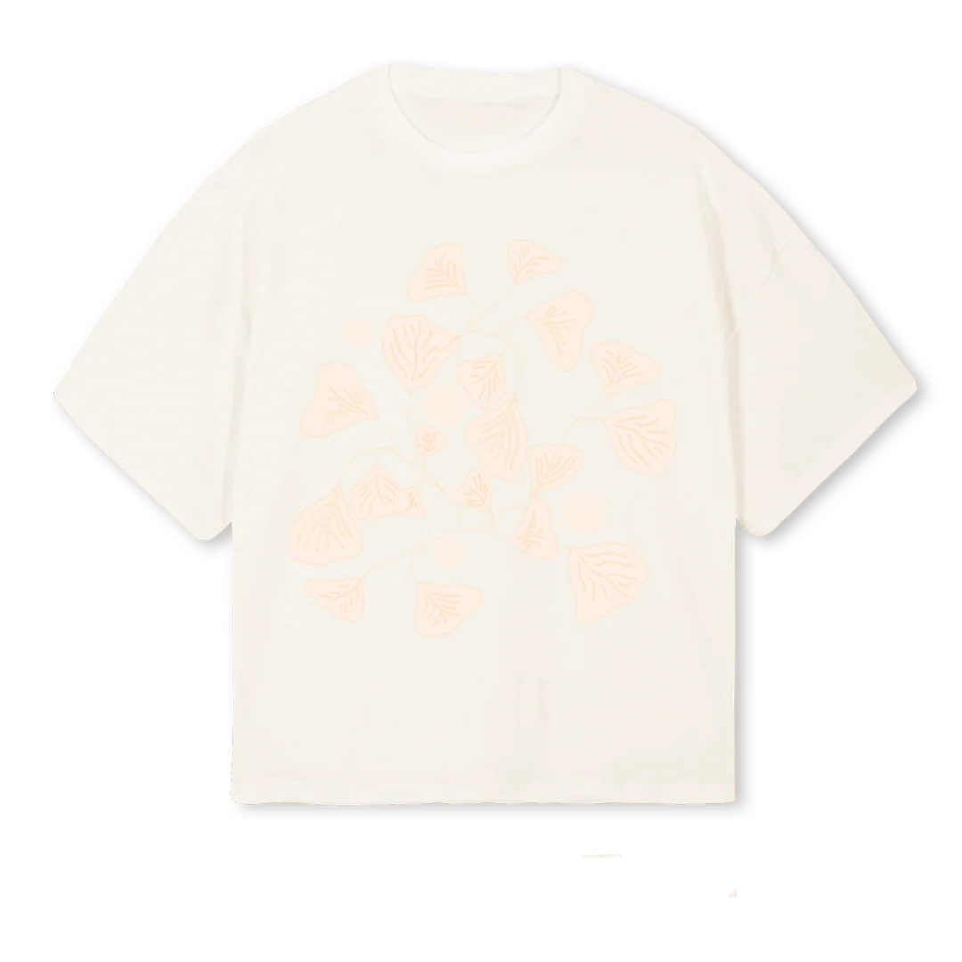 BOXTSHIRTBLAD Vintage White Oversized Boxy Tee.