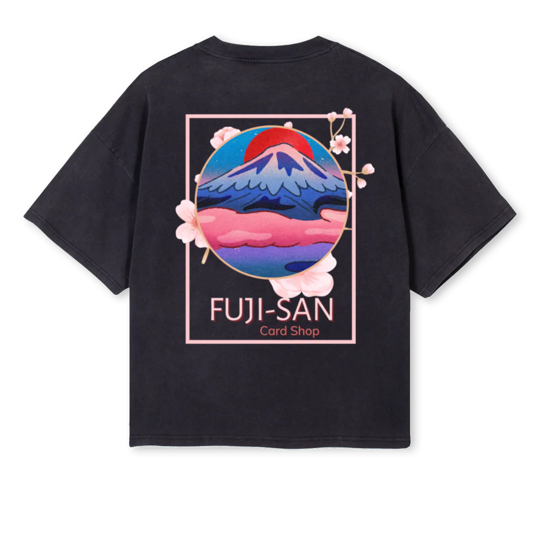 BOXYT Vintage Black Oversized Boxy Tee. - Image 2