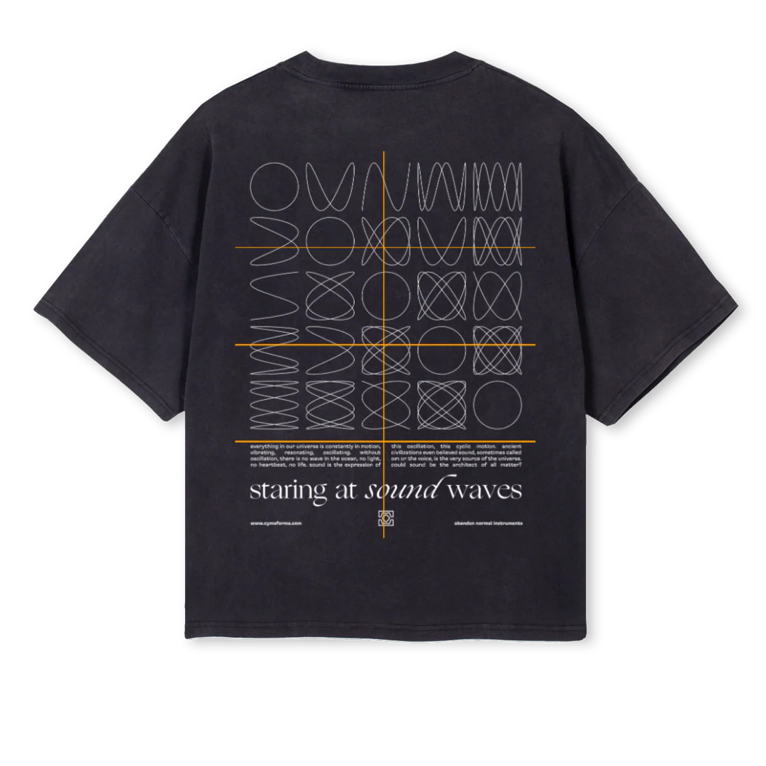 BOXYVINTAGEBLACKM Vintage Black Oversized Boxy Tee. - Image 2
