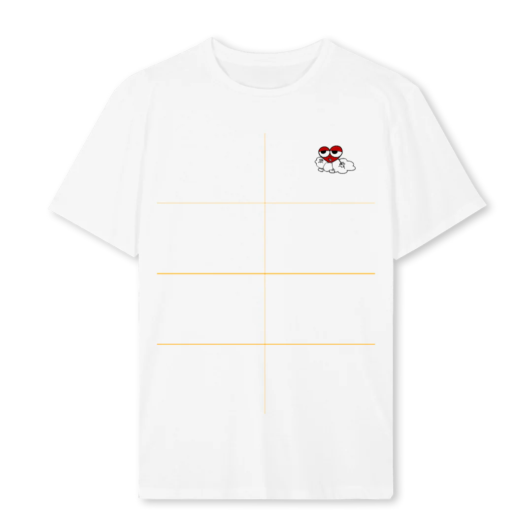 BPKAK  White Regular Tee.