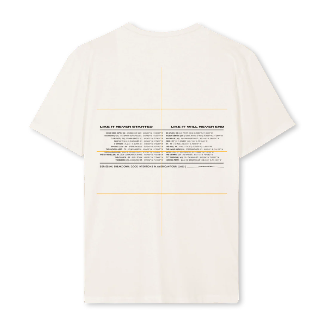 BREAKDOWNONEWHT Vintage White Regular Tee. - Image 2