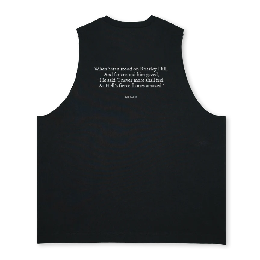 BRIERLEY HILL Deep Black Oversized Vest. - Image 2