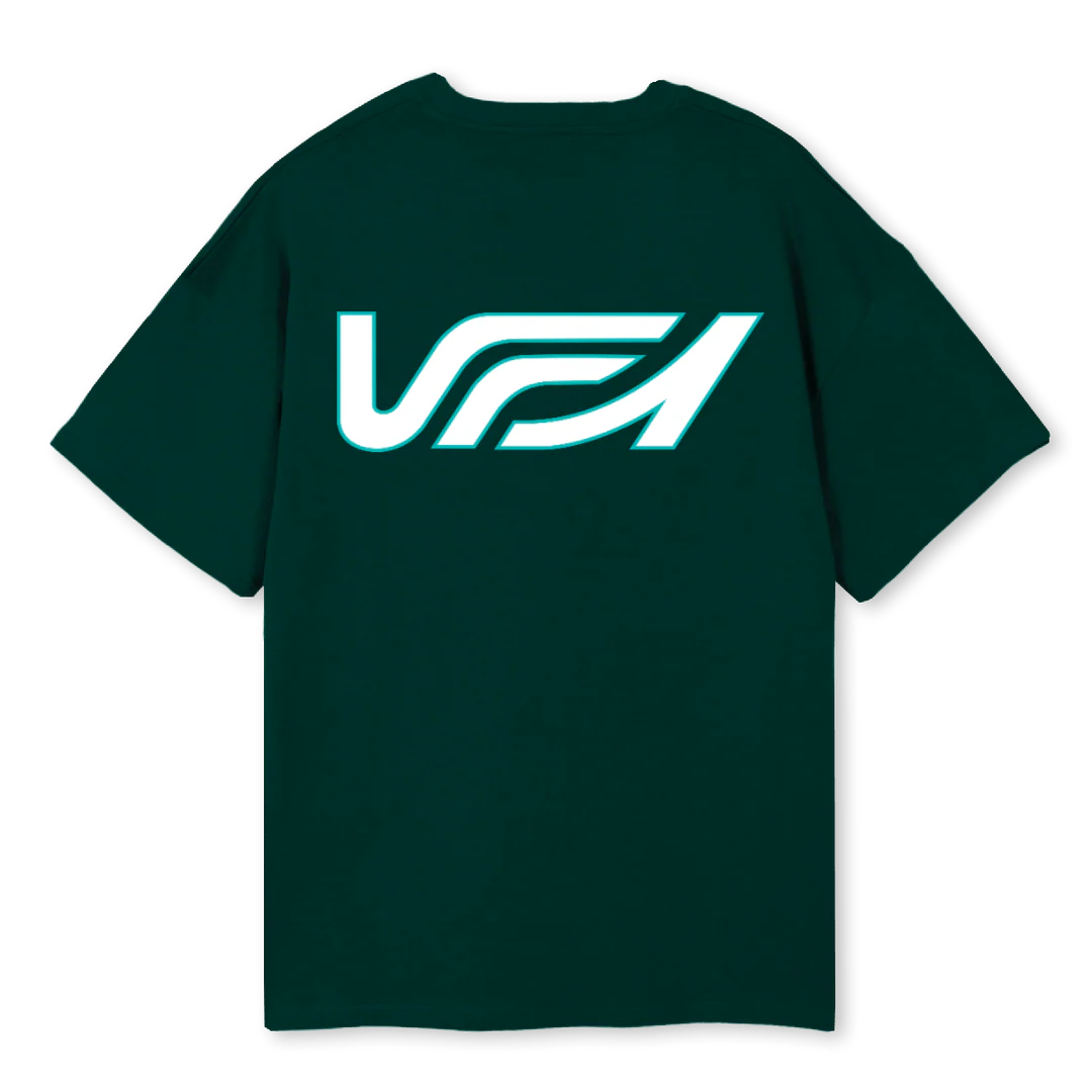 BRITISH RACING  Wild Green Oversized Tee. - Image 2