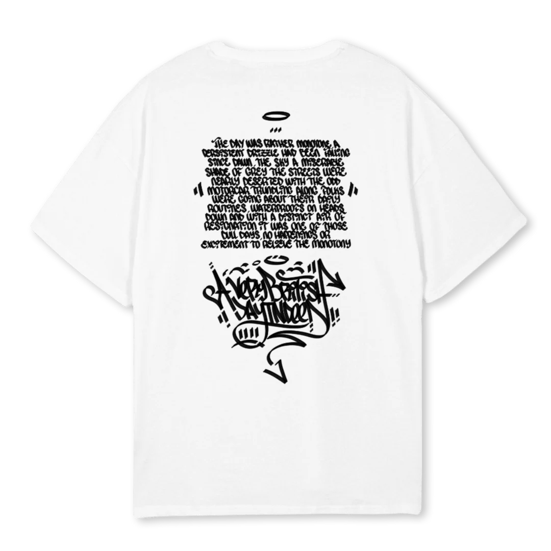 BRITISHDAY White Oversized Tee. - Image 2