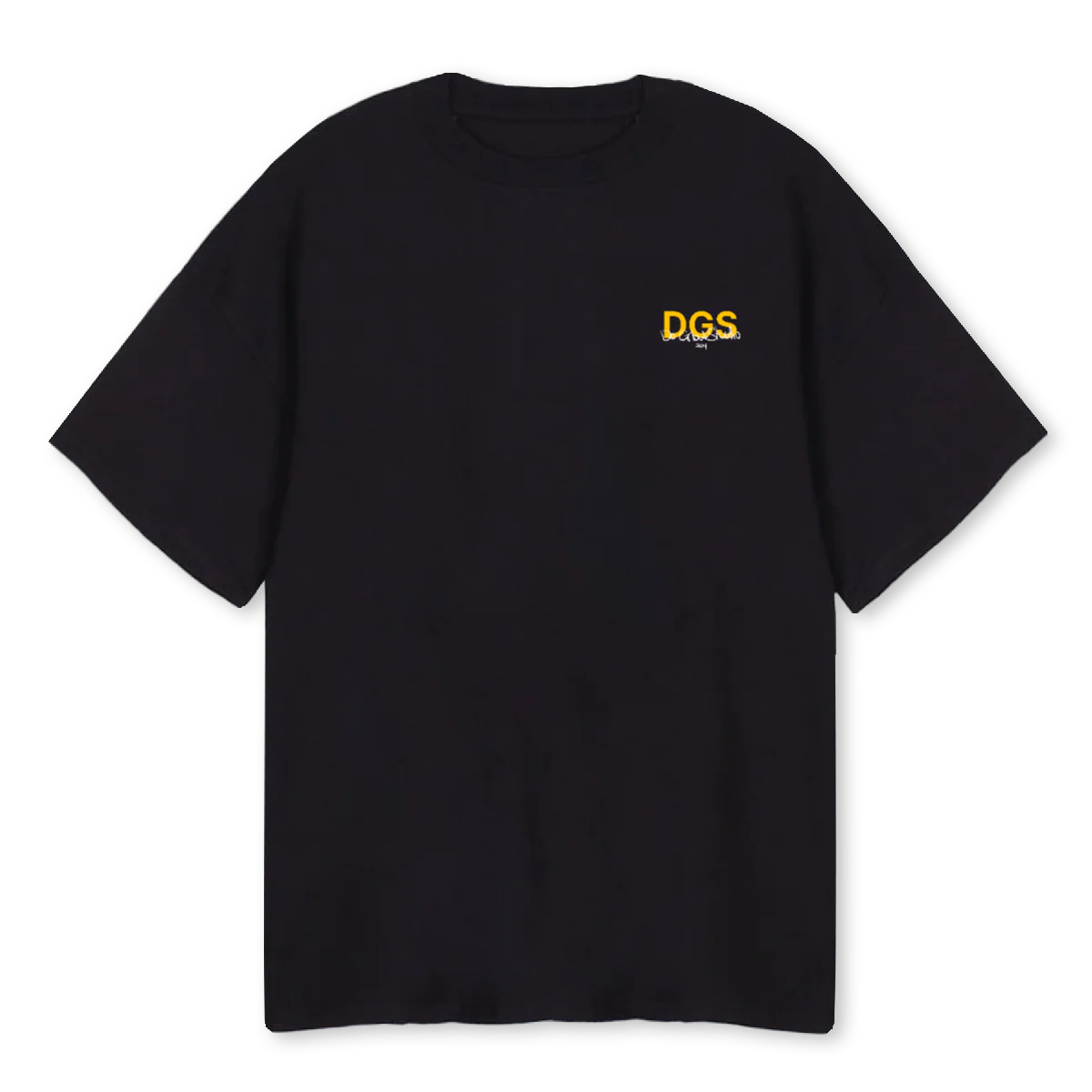 BRITT DGS CELEB  Black Oversized Tee.
