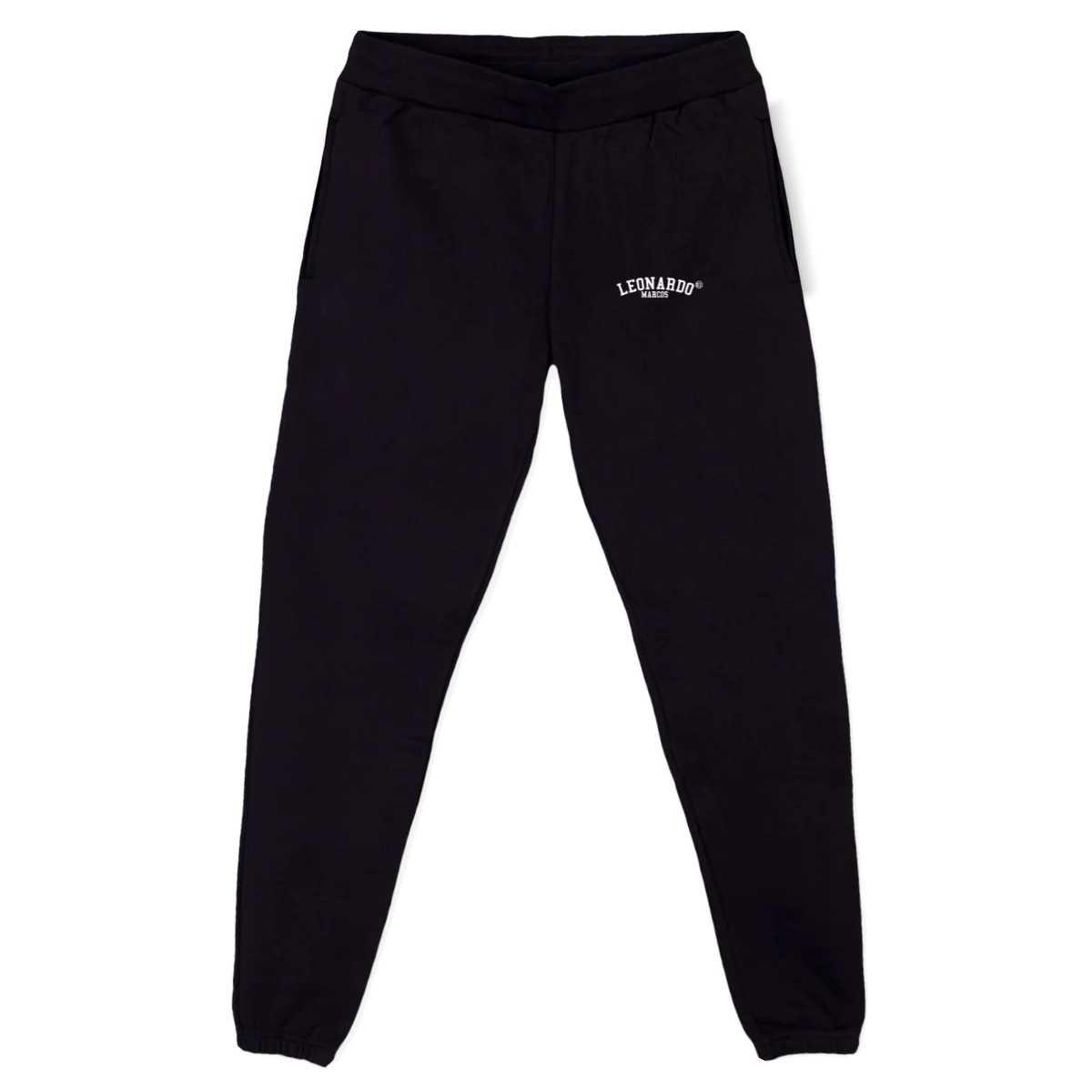 BROEKLM Black Relaxed Sweatpants.