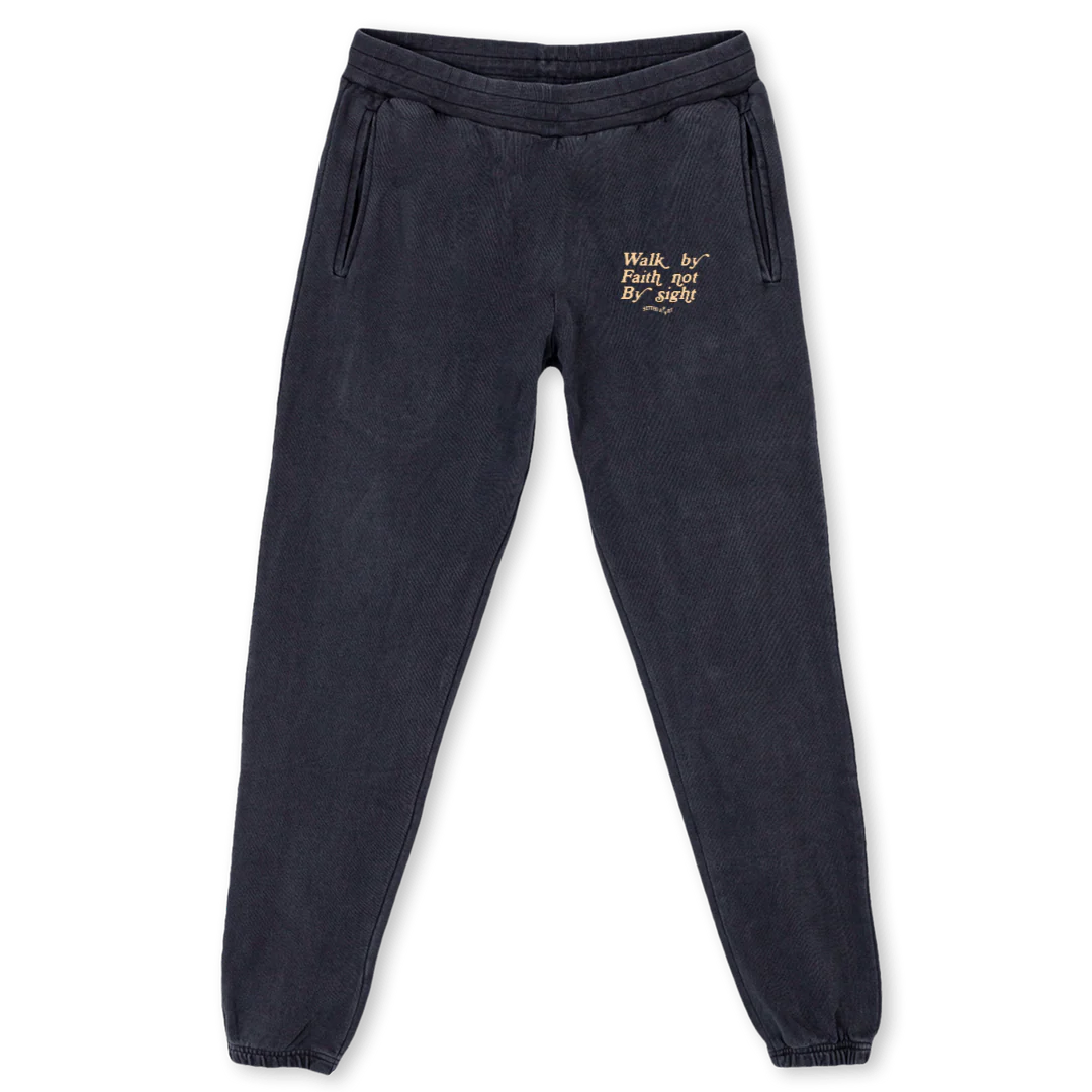 BROEKWBFNSVB Vintage Black Sweatpants.