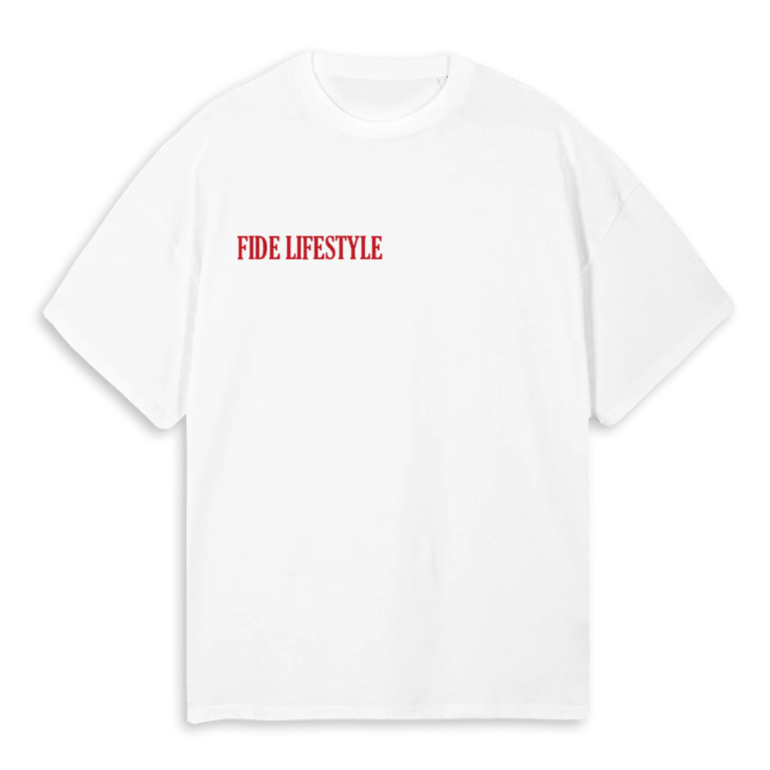 BROKEN HOMES CONCEPT White Oversized Tee.