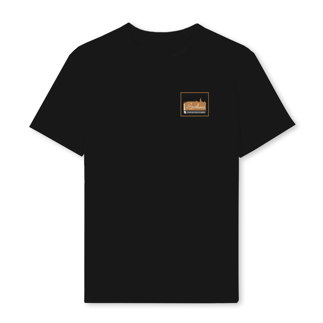 BROTHAUSSHIRT Black Regular Tee.