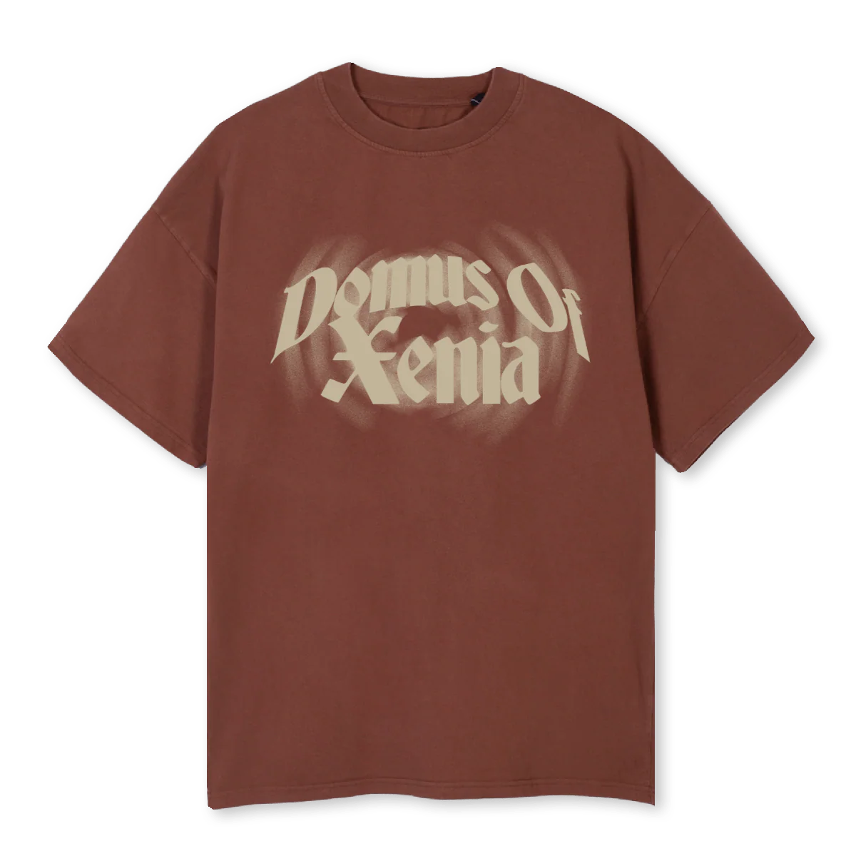 BRWN Vintage Brown Oversized Tee.