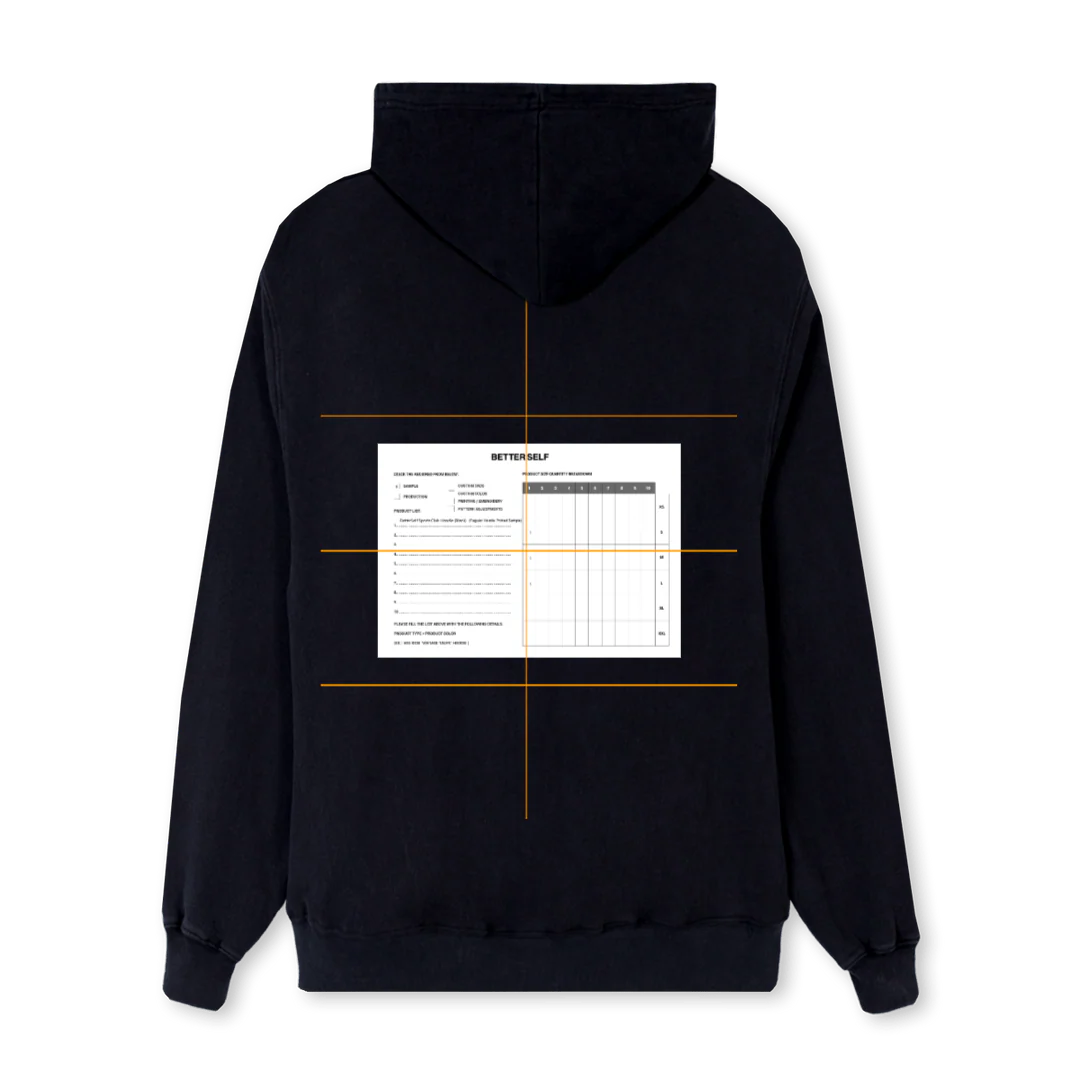 BSC Black Regular Hoodie. - Image 2