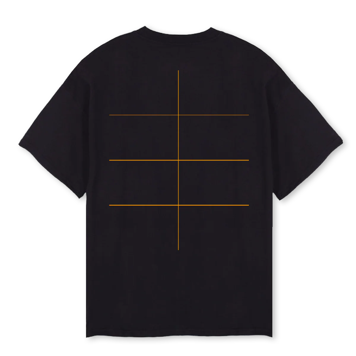 BTEEYELLOW Black Oversized Tee. - Image 2