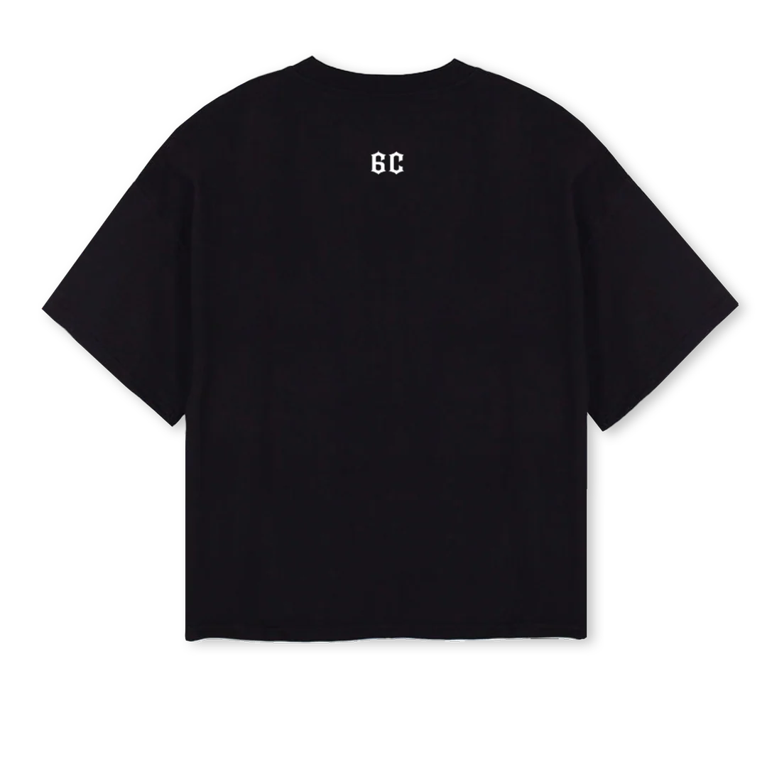 BTPBB Black Oversized Boxy Tee. - Image 2