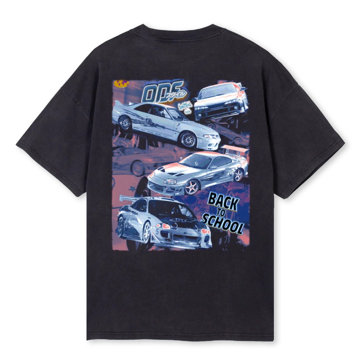 BTSII Vintage Black Oversized Tee. - Image 2