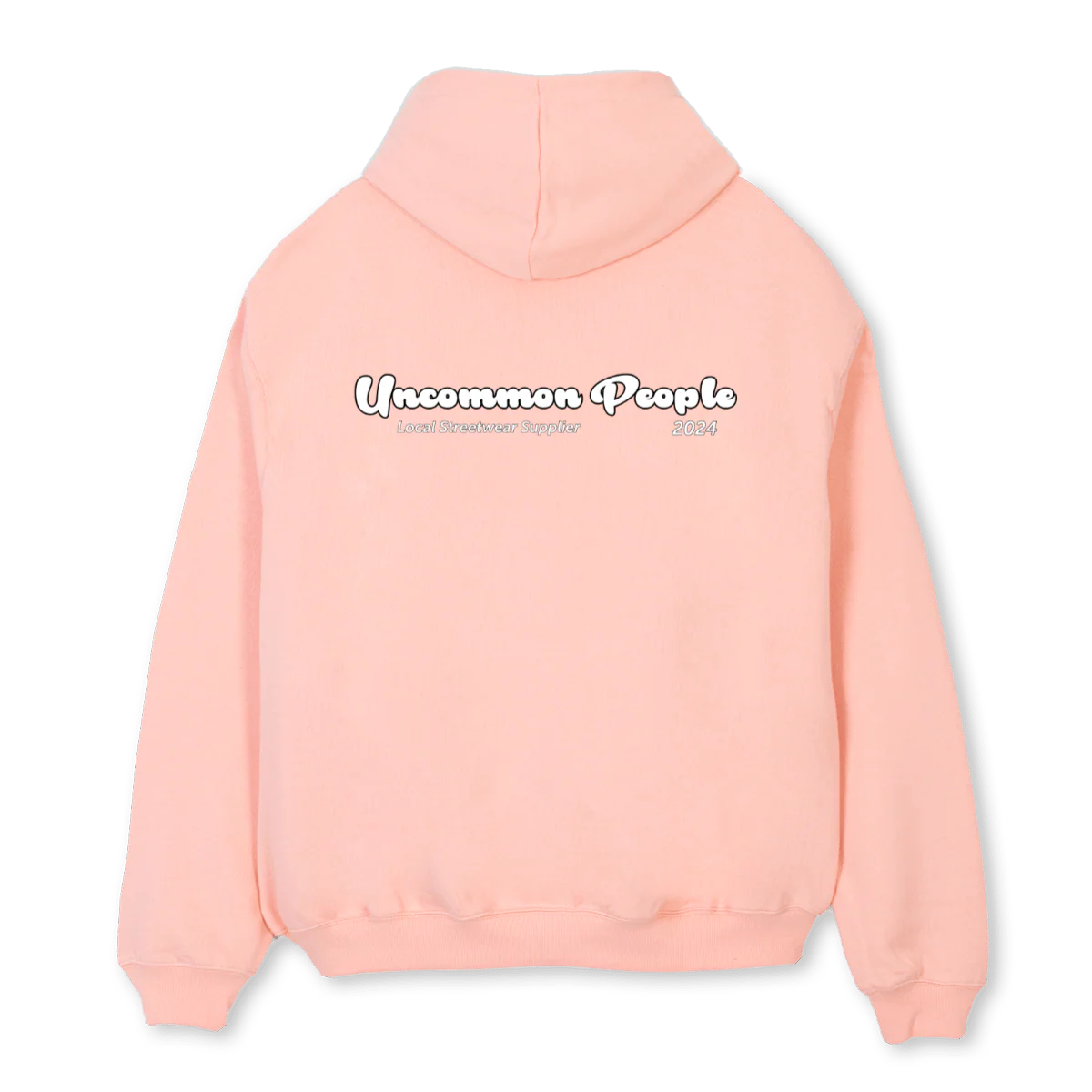 BUBBLE_2 Pink Clay Oversized Hoodie. - Image 2