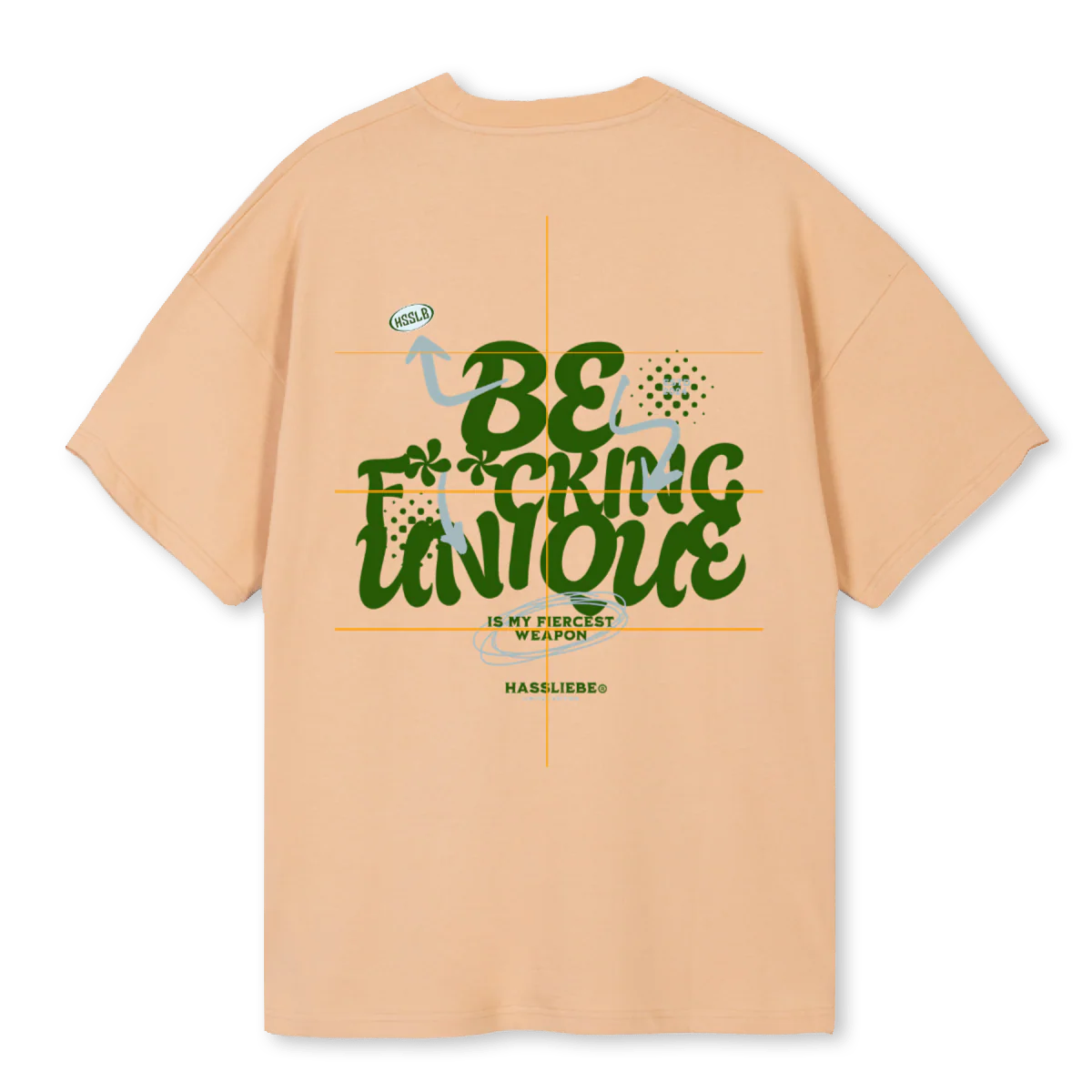 BUNIQBL Sand Oversized Tee. - Image 2