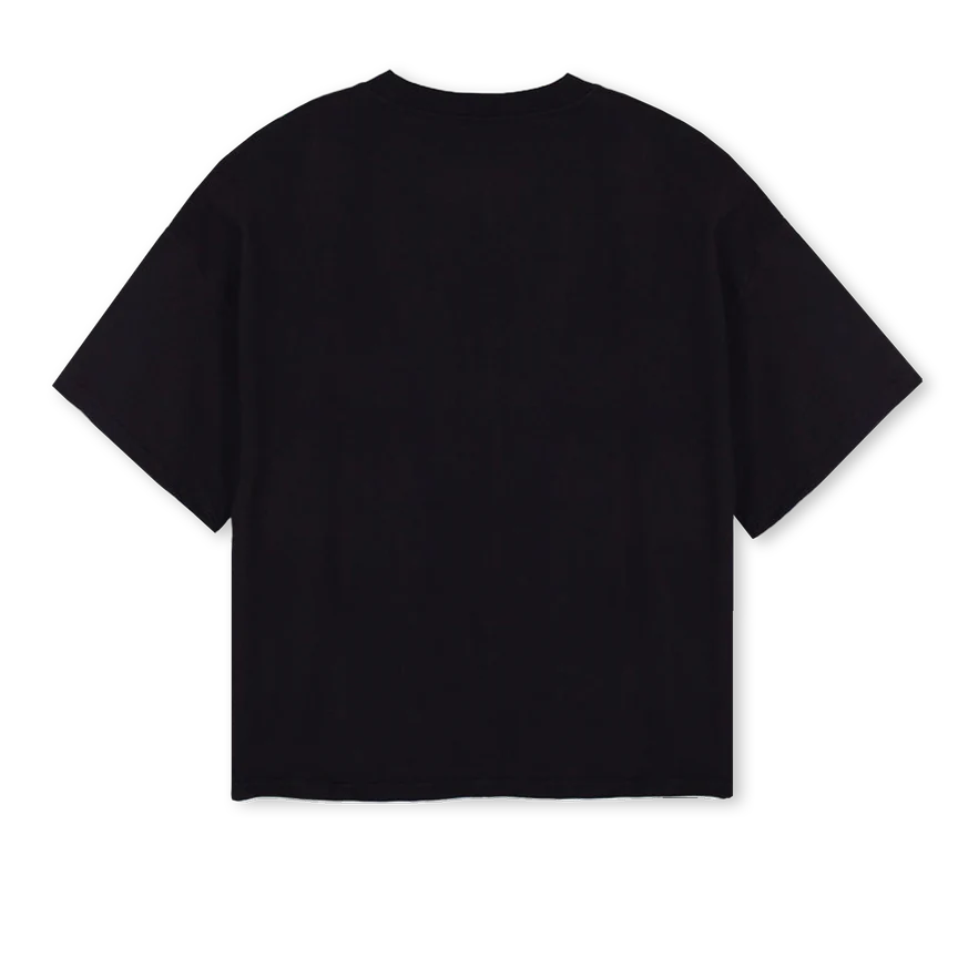 BUNLOGO Black Oversized Boxy Tee. - Image 2