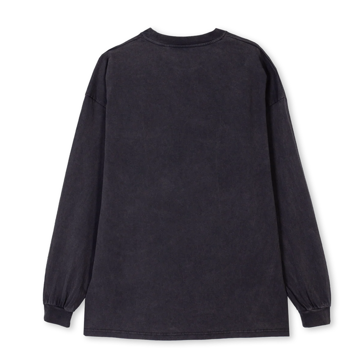 BUNNYPOST Vintage Black Oversized LS Tee. - Image 2