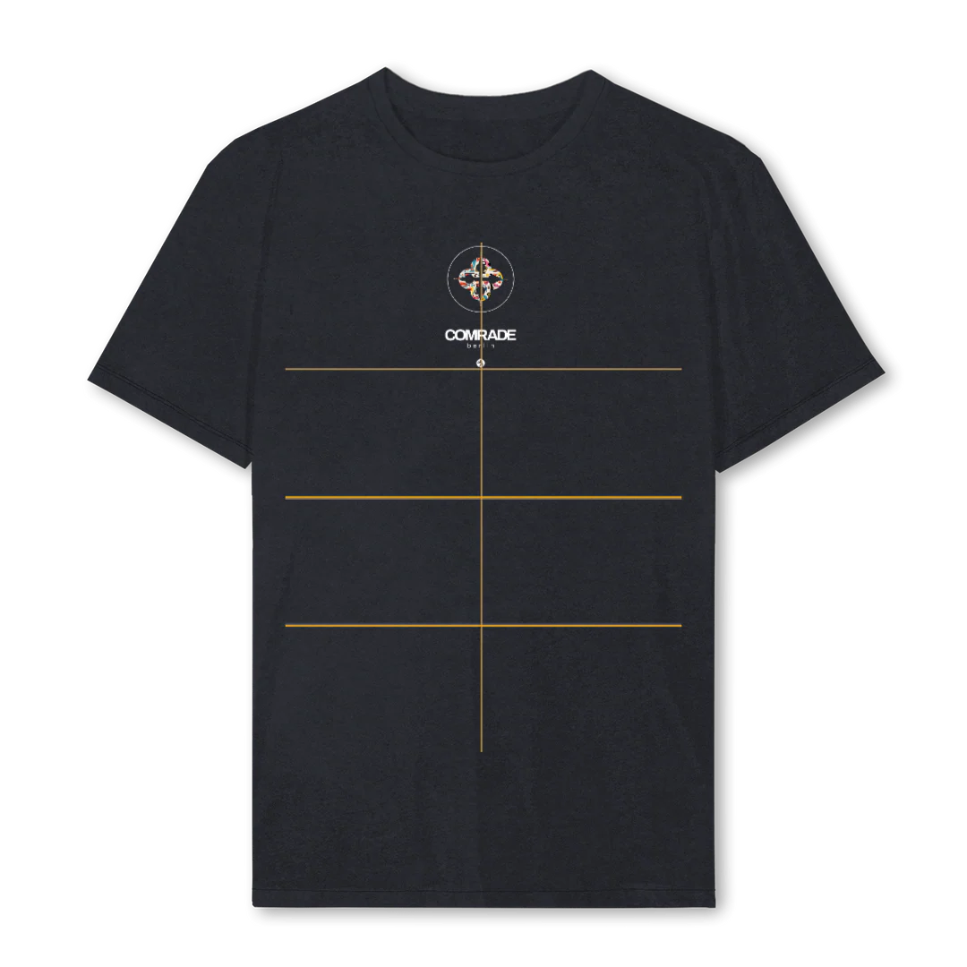 BUNTESLOGO Vintage Black Regular Tee.