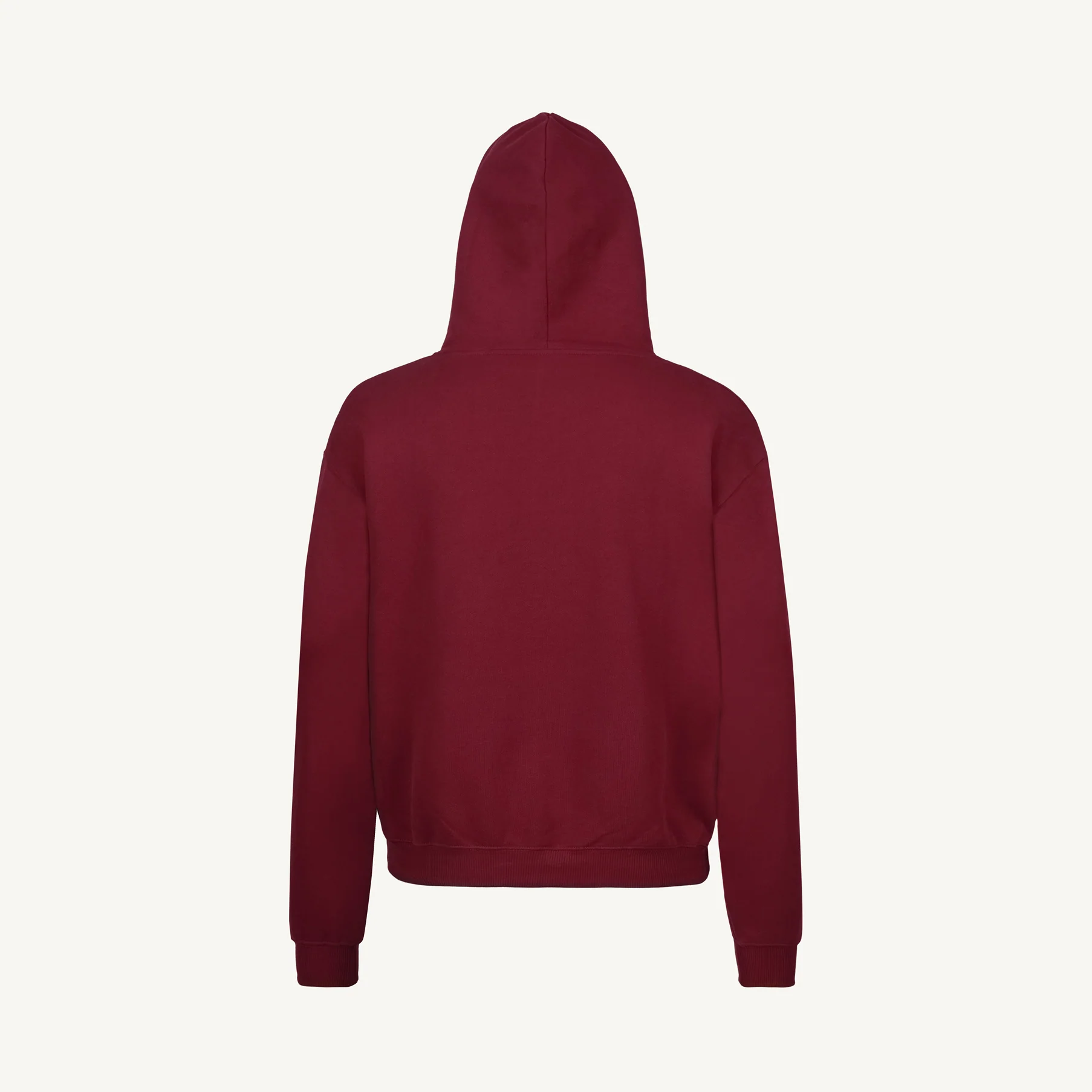 Burgundy Oversized Hoodie. - Image 4