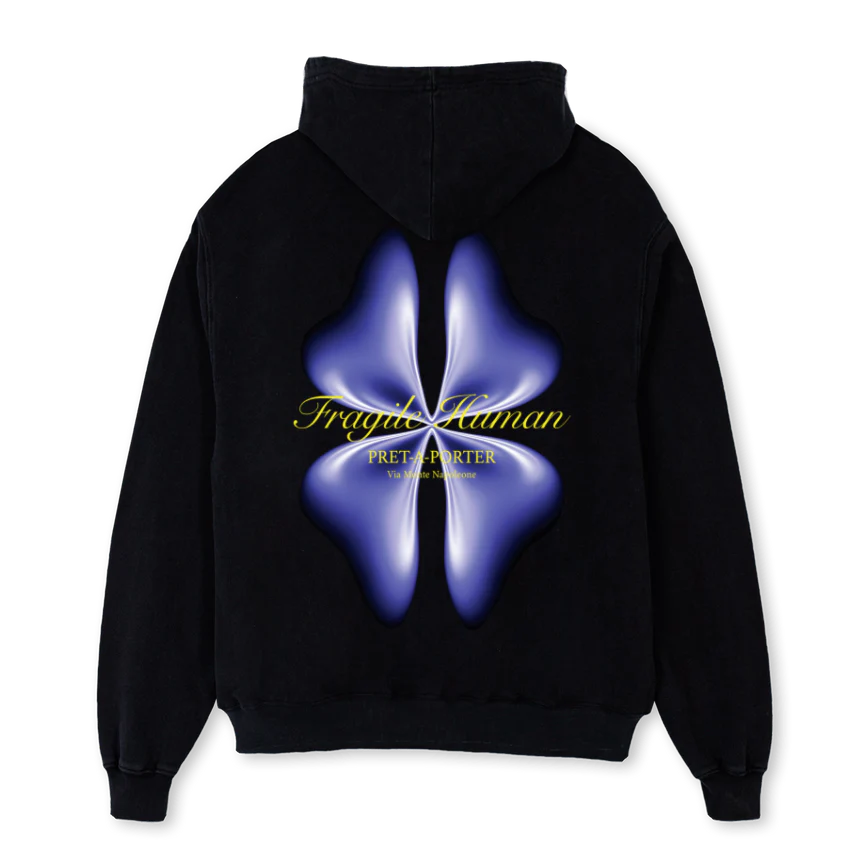BUTRF Black Oversized Hoodie. - Image 2