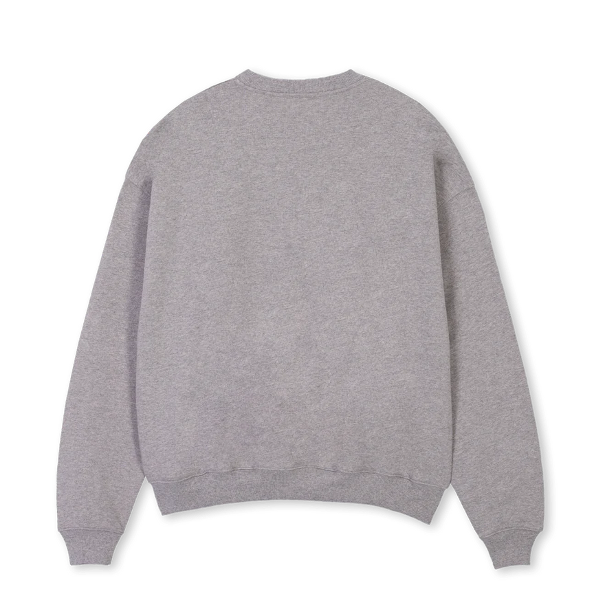 BUZOOM Grey Marl Oversized Crewneck Sweater. - Image 2