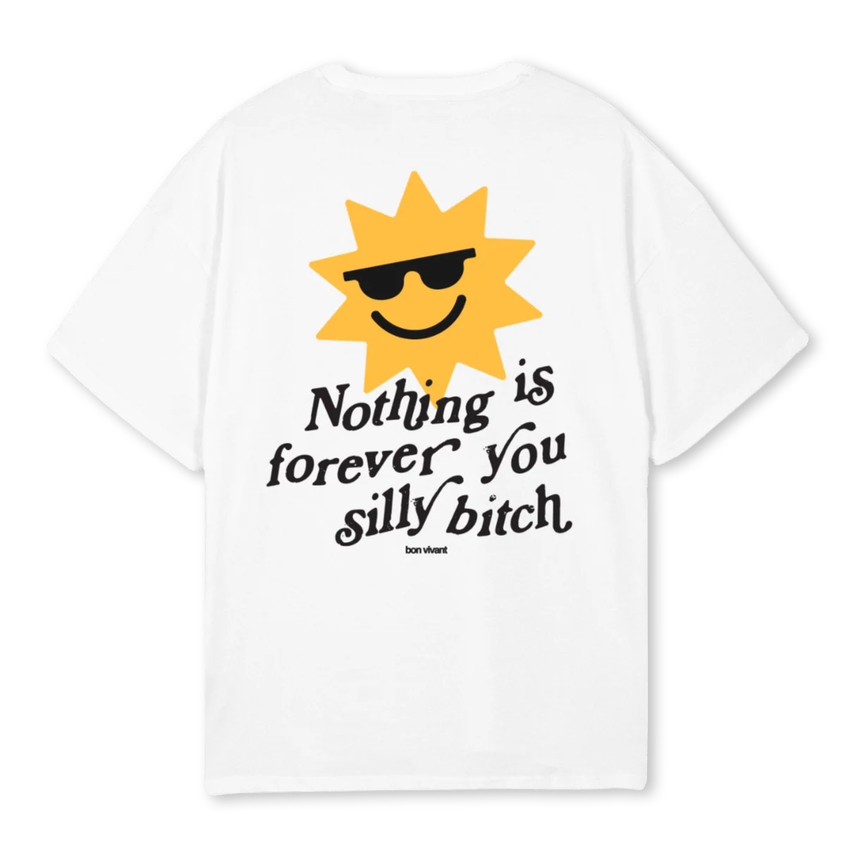 BV NIFYSB White Oversized Tee. - Image 2