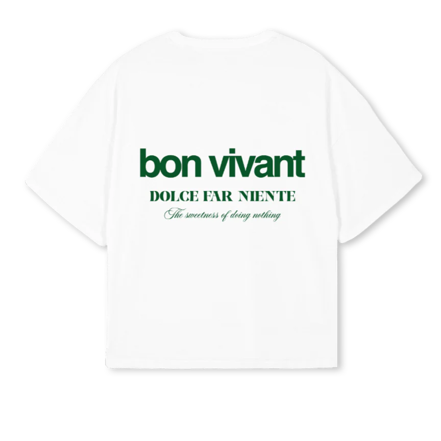 BVG DFN_BOXY White Oversized Boxy Tee. - Image 2