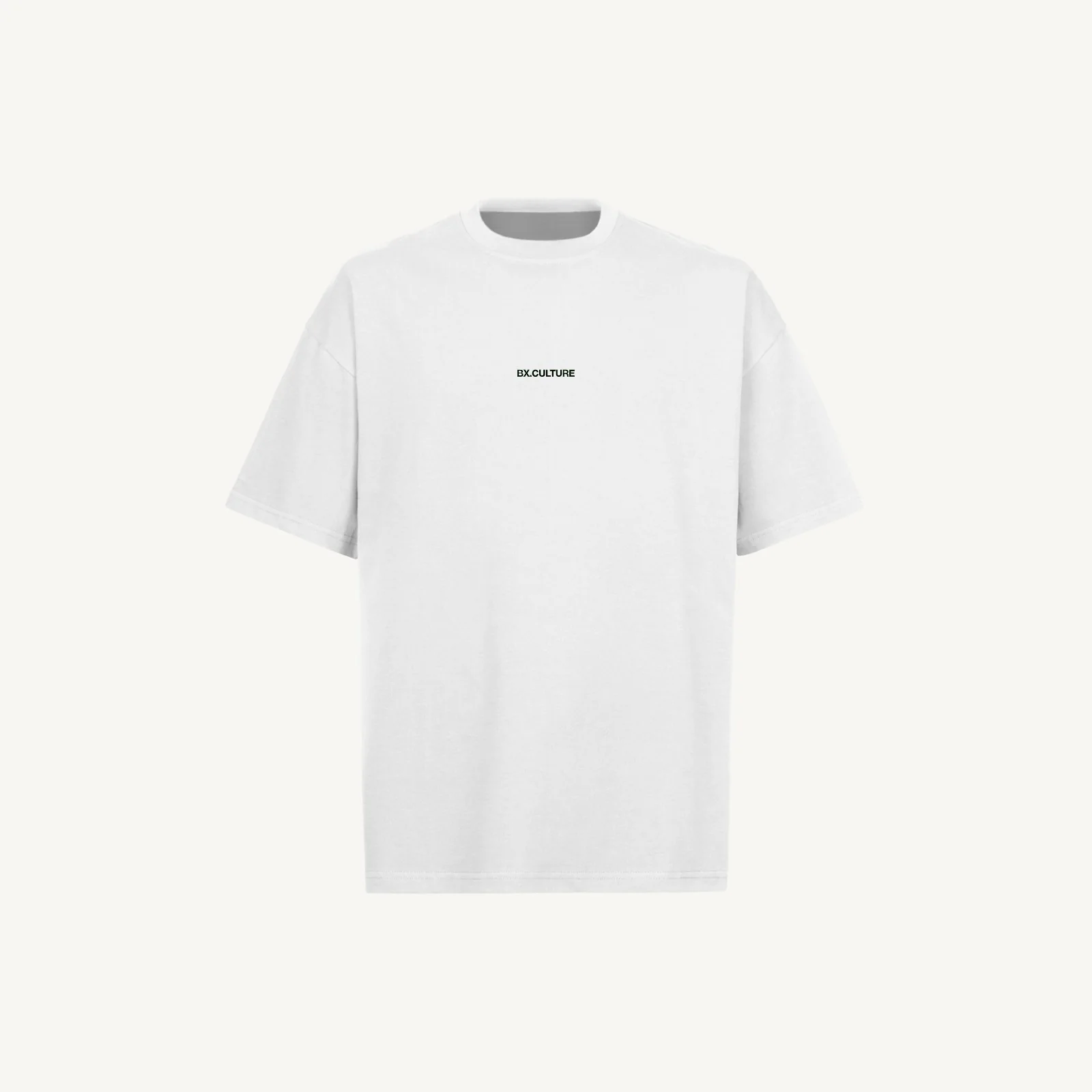BXCULTURE 6.5CM White Oversized Tee.