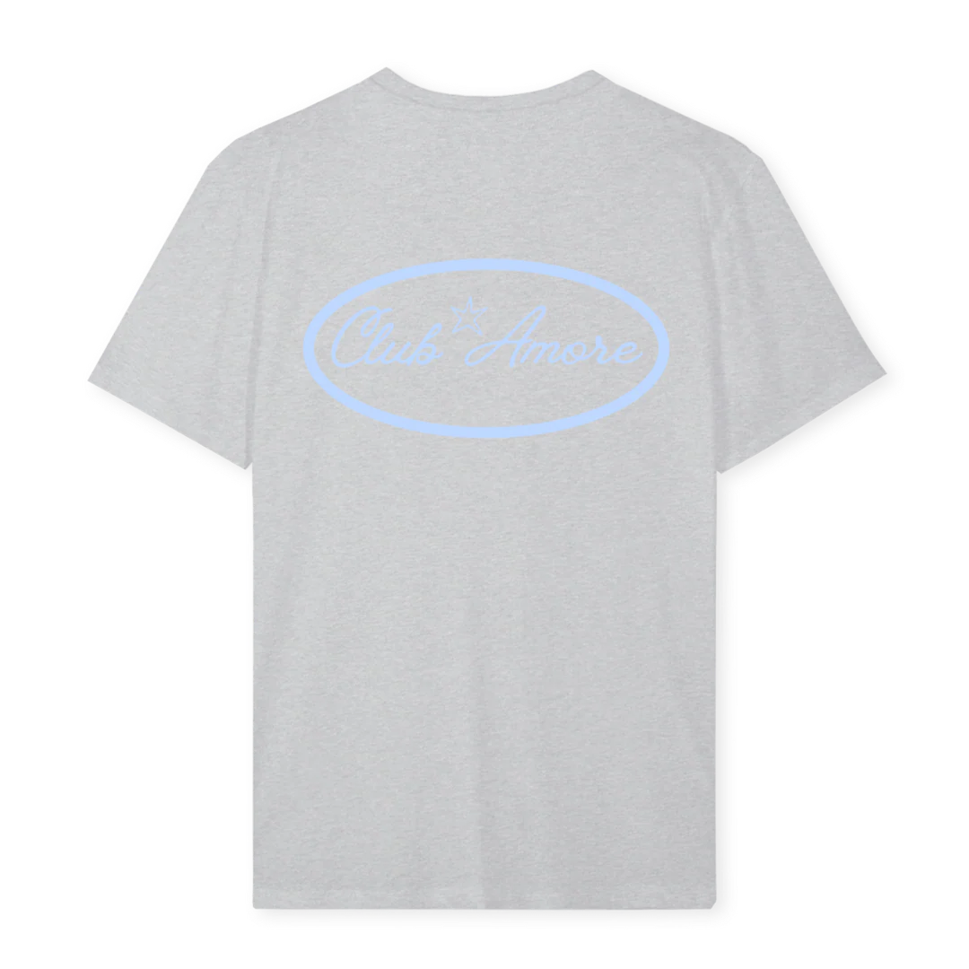 CAG  Light Grey Marl Regular Tee. - Image 2