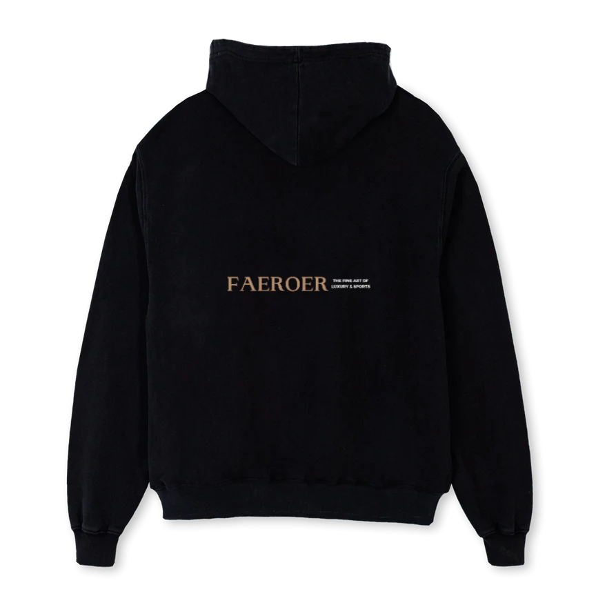 CAHOODIE Black Oversized Hoodie. - Image 2