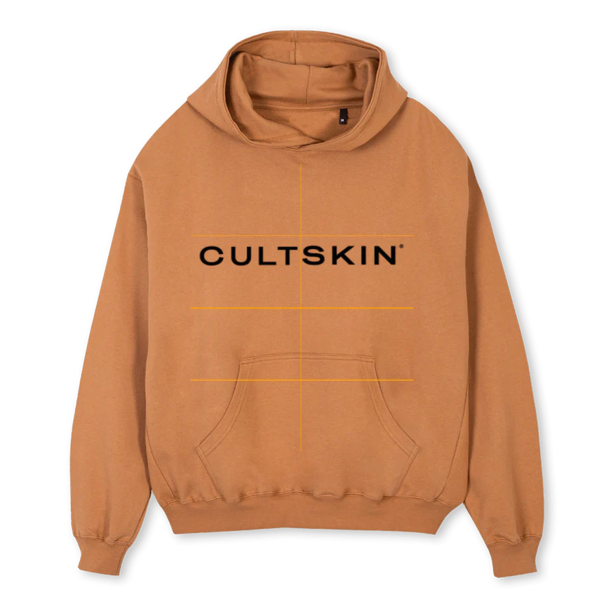 CAMELCSHOODIE Camel Oversized Hoodie.