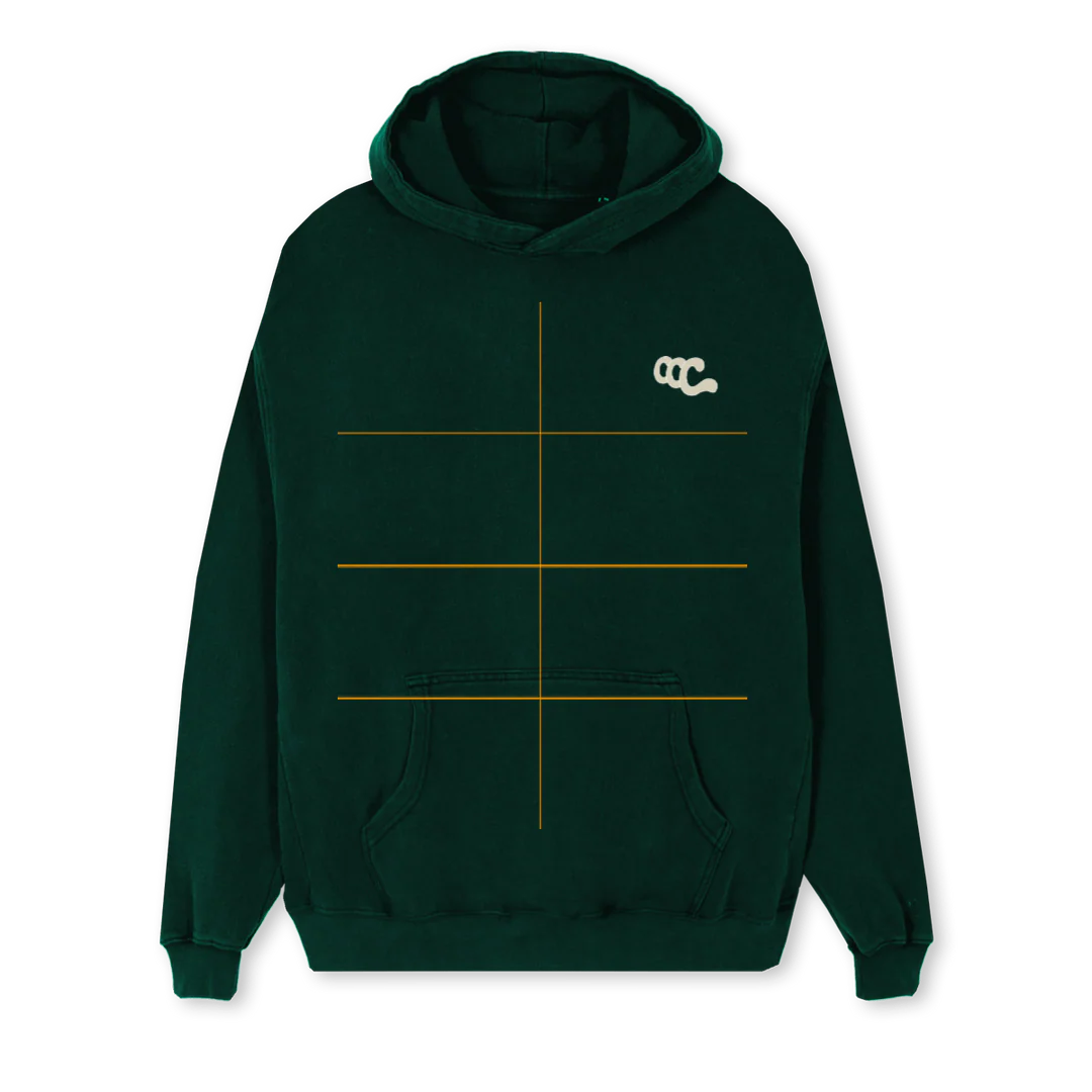 CANDIDCHRISTIANCONVO Wild Green Regular Hoodie.