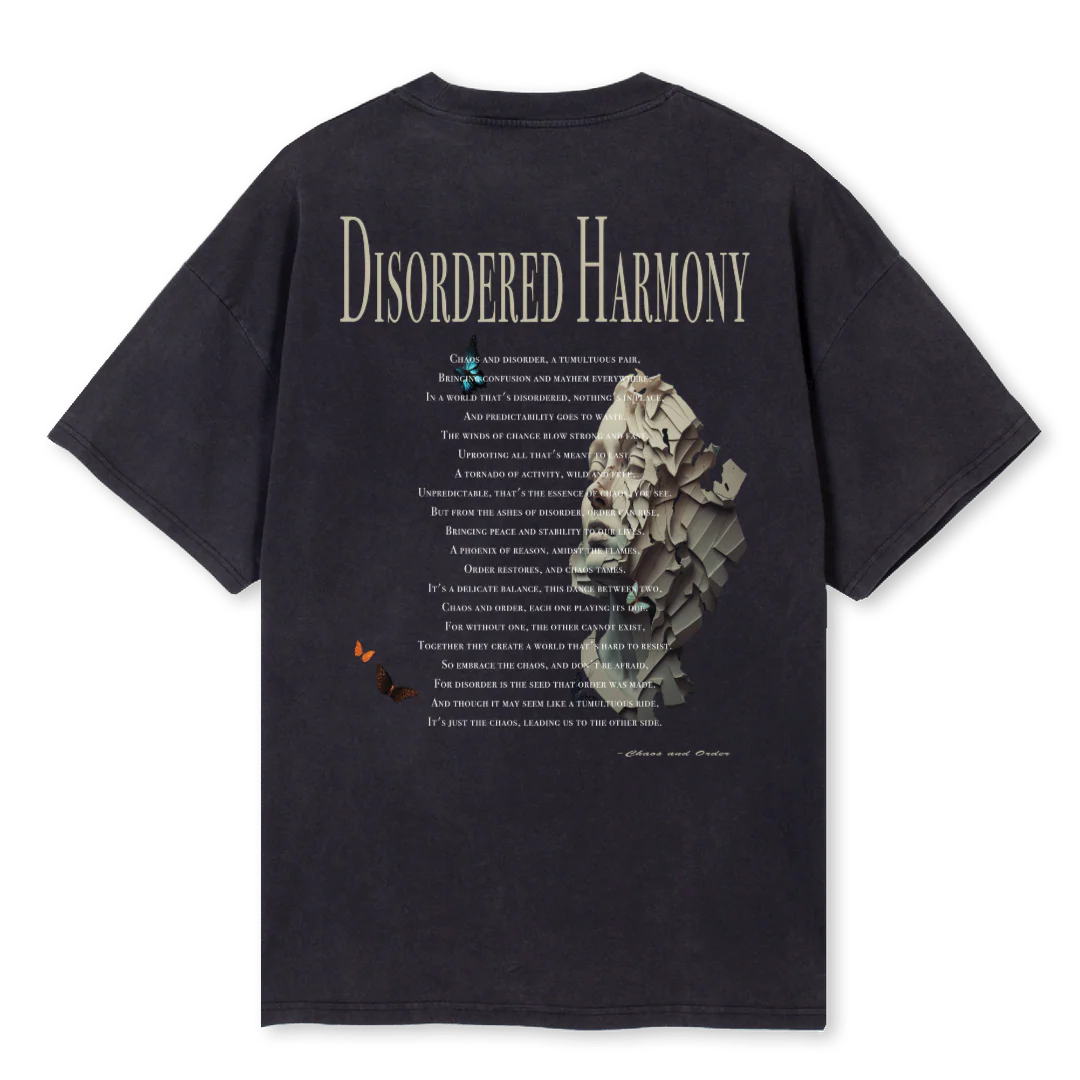 CANDO Vintage Black Oversized Tee. - Image 2