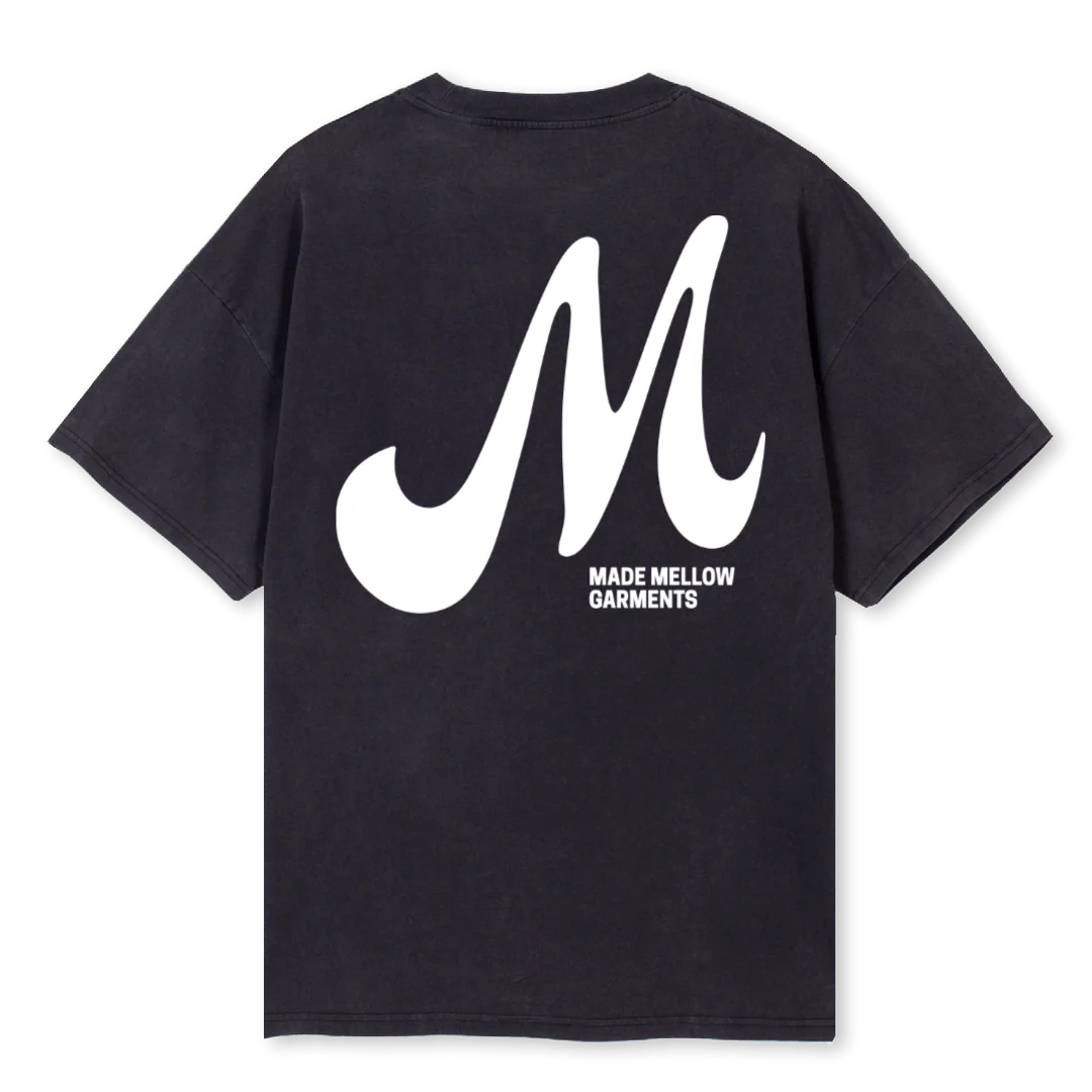 CAPITALM Vintage Black Oversized Tee. - Image 2