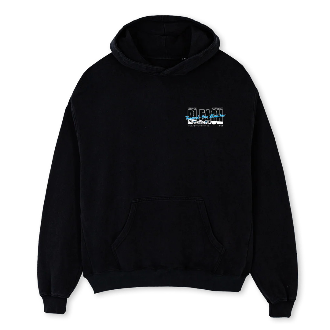 SIXTH ESPADA_B Black Oversized Hoodie.