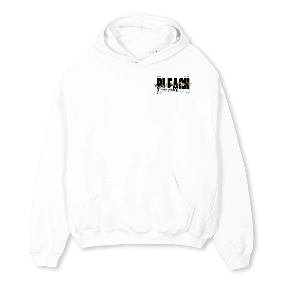 CAPTAIN FIFTH DIVII White Oversized Hoodie.