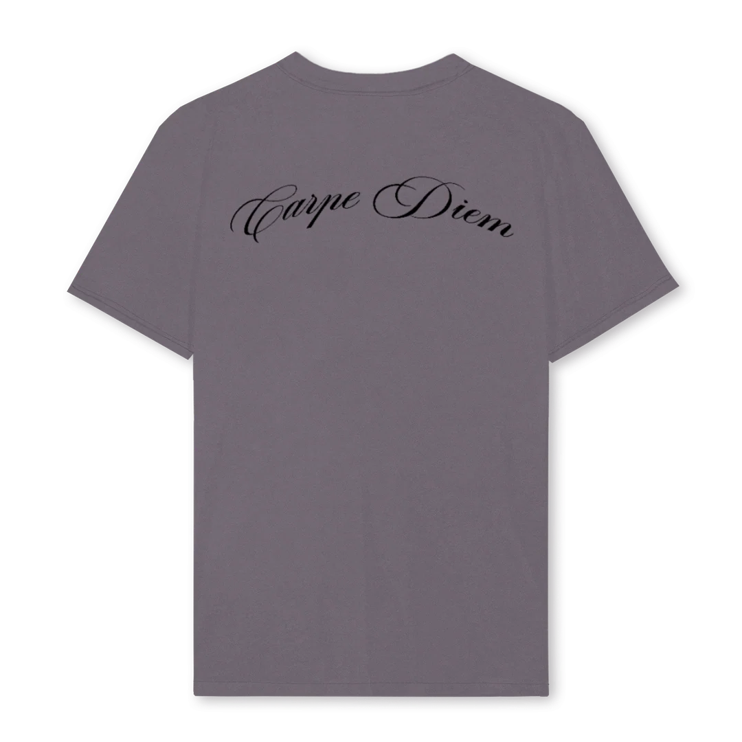 CARPE DIEM Pigment Grey Regular Tee. - Image 2