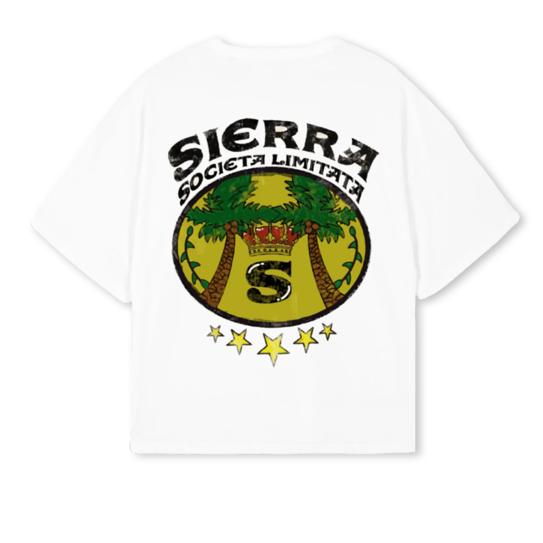 CASABLANCA White Oversized Boxy Tee. - Image 2