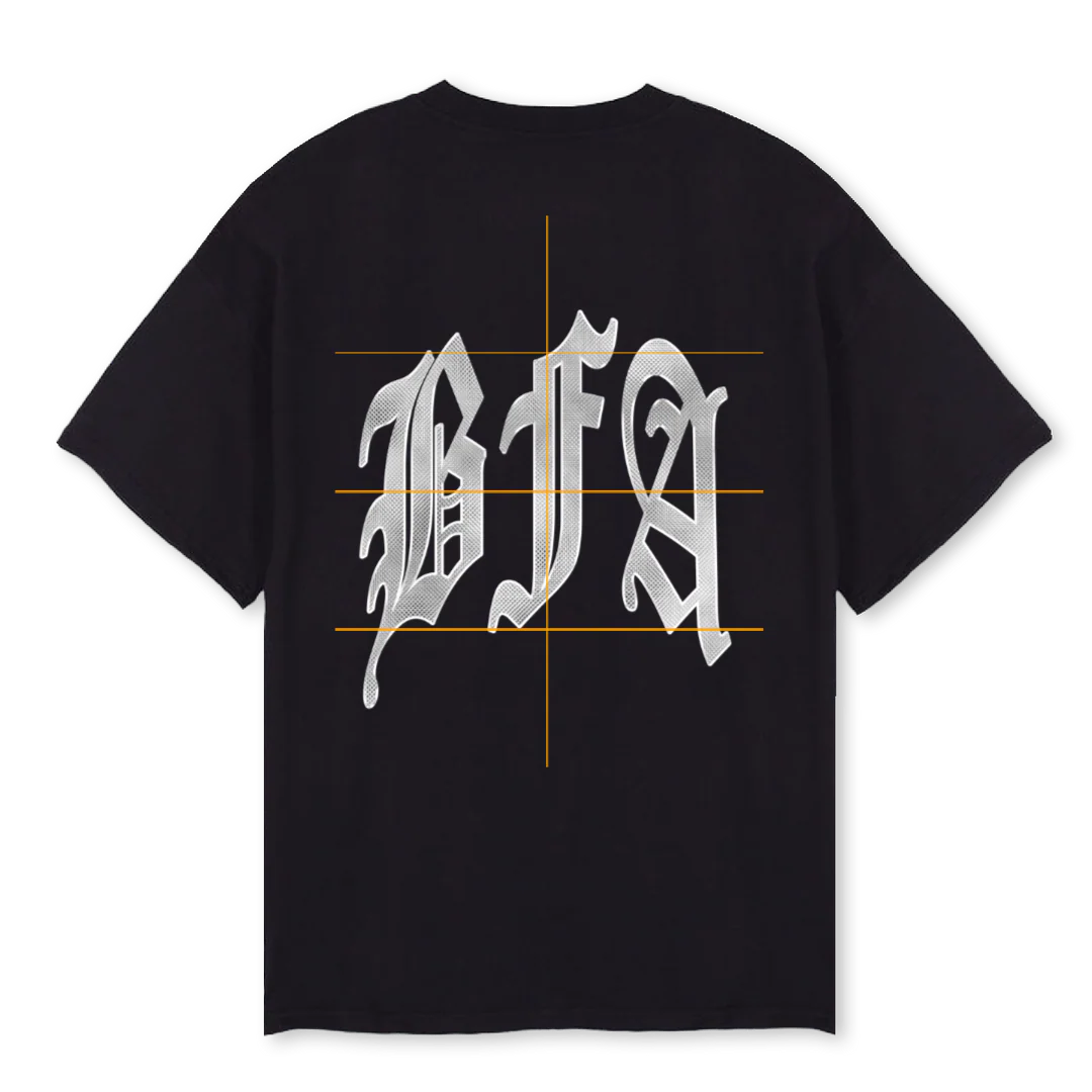CASH Black Oversized Tee. - Image 2